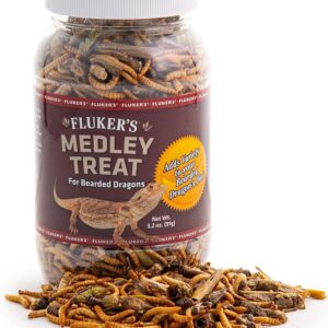 Fluker's Bearded Dragon Medley Treat Food, 3.2-Ounce (72023)